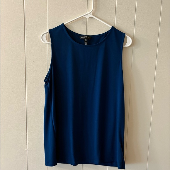 Ellen Tracy Tops - Ellen Tracy Women’s Medium Blue Tank Top Classic career work